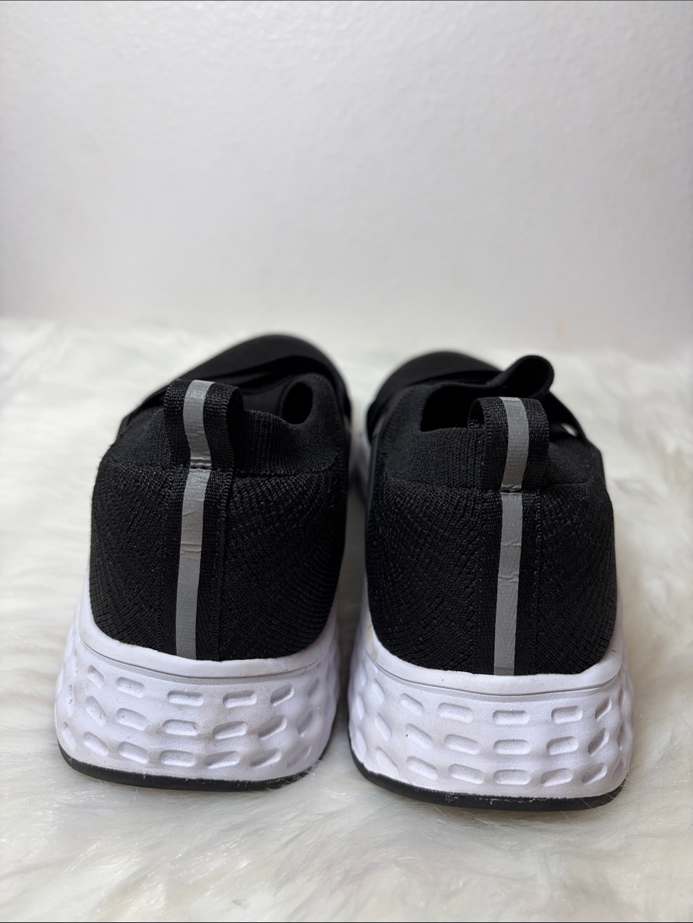 Zella Ortholite Black Casual Slip On Sneakers - Picture 4 of 10